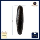 Ver imagem 2 de Vaso Em Madeira de Carvalho Esculpida Origem Tailandesa