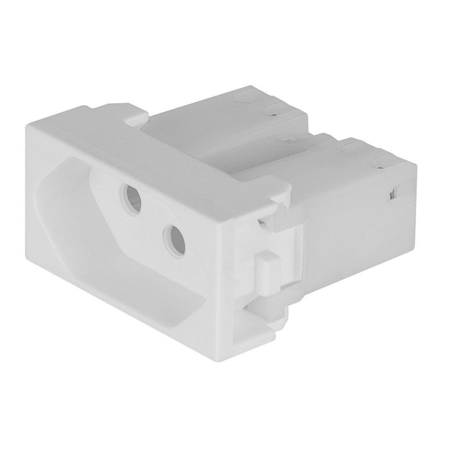 Tomada Modular 2 Pinos + Terra de 20A/ 250V Astra - 2