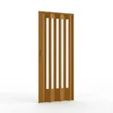 Ver imagem 3 de Porta Sanfonada de PVC Translucido 210cm x 84cm Plastporta Bcf Marrom/Cerejeira com