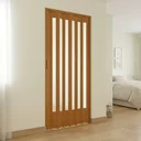 Ver mais imagens de Porta Sanfonada de PVC Translucido 210cm x 84cm Plastporta Bcf Marrom/Cerejeira com