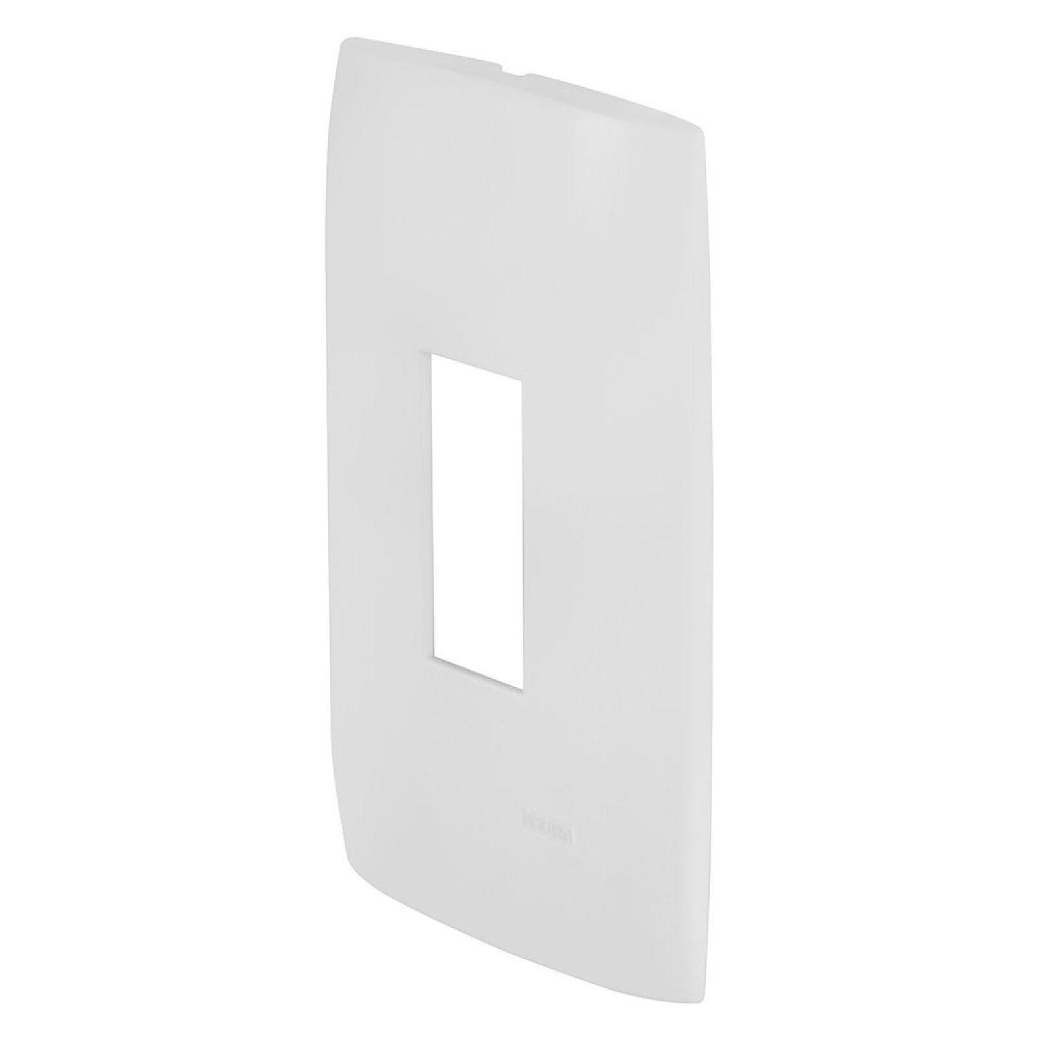 Placa Acabamento 4x2 com 1 Furo Vertical+Suporte Astra - 2