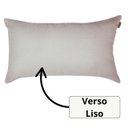 Ver imagem 4 de Capa Almofada Retangular Baguete Linho Bordada Mostarda 30x50