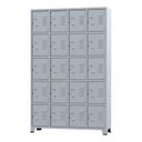 Ver imagem 1 de Roupeiro de Aço 20 portas Pequenas – 1,96×1,23×0,36m – CZ/CZ – AMAPA – 10109