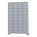 Ver imagem 1 de Roupeiro de Aço 20 portas Pequenas – 1,96×1,23×0,36m – CZ/CZ – AMAPA – 10109