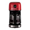Cafeteira Moderna Programável com Filtro Vermelha 220 V Ariete - 1