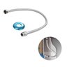 Engate Mangueira Flexível Trançado Aço Inox 40cm Quente Fria - 4