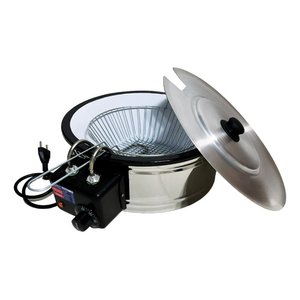 Fritadeira Industrial Tacho Esmaltado 5l com Tampa