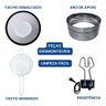 Fritadeira Industrial Tacho Esmaltado 5l com Tampa - 4