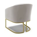 Ver imagem 7 de Cadeira Sala de Jantar Base Industrial Dourado Kit 2 Stella Veludo D03 - D’Rossi