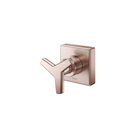 Acabamento para Registro Docol City 877169 Docolbase 1-2", 3-4" e 1" Cobre Escovado