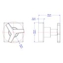 Ver imagem 3 de Acabamento para Registro Docol City 877169 Docolbase 1-2", 3-4" e 1" Cobre Escovado