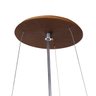 Lustre Pendente Madeira Redondo 25cm Mel - 4