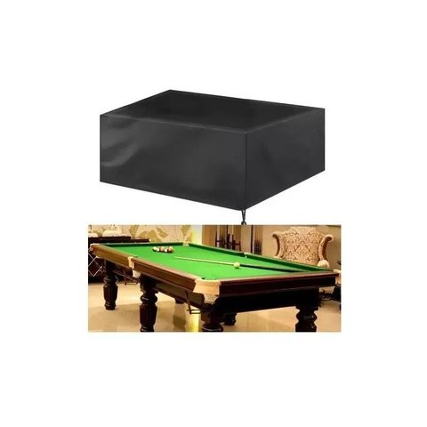 Capa Compatível Mesa de Sinuca/bilhar 225x116x82 Preto