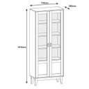 Ver imagem 3 de Cristaleira 2 Portas Lyra 