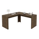 Ver imagem 3 de Mesa Escritório Angular Me4116 Nogal - Tecnomobili