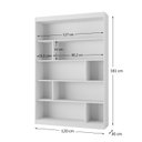Ver imagem 3 de Estante para Quarto Elowen Yescasa Branco