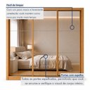 Ver imagem 5 de Guarda Roupa Casal 3 Portas de Correr Espelhadas e 6 Gavetas 242cm Premium Jade