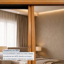 Ver imagem 4 de Guarda Roupa Casal 3 Portas de Correr Espelhadas e 6 Gavetas 242cm Premium Jade
