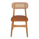 Ver imagem 2 de Cadeira Bossa Encosto Palha - Madeira Abra Casa