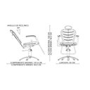 Ver imagem 6 de Cadeira Reclinável para Salão Cabeleireiro Top Preta Dompel