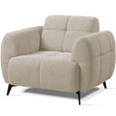 Ver imagem 1 de Kit 2 Poltronas para Sala e Escritório Decorativa Kania - Linho Bege