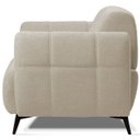 Ver imagem 4 de Kit 2 Poltronas para Sala e Escritório Decorativa Kania - Linho Bege