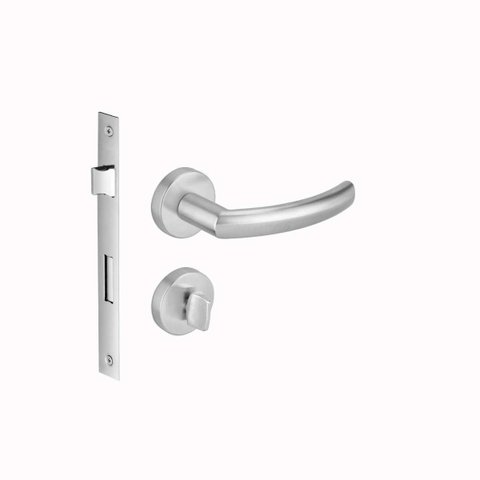 Fechadura Imab Bine Inox Escovado Maquina 55mm