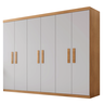Guarda Roupa Casal 6 Portas 2 Gavetas Petra - 2