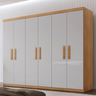 Guarda Roupa Casal 6 Portas 2 Gavetas Petra - 1