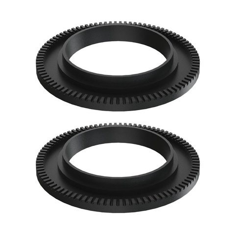 Kit 2 Espalha Chama de Fogão Queimador Duplo Ferro 17,5cm