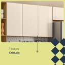 Ver imagem 7 de Cozinha Compacta 100% MDF 4 Peças Balcão 120cm para Pia Vert Plus Freijó/Soft