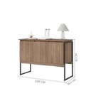 Ver imagem 2 de Buffet Aparador com 3 Portas Miami Affara Preto