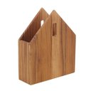 Ver imagem 2 de Porta Guardanapos Wolf Craft Teca de Madeira 15cm x 15cm