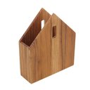 Ver imagem 1 de Porta Guardanapos Wolf Craft Teca de Madeira 15cm x 15cm