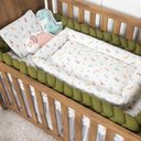 Ver imagem 2 de Berço Portátil Ninho para Berço Americano Dinossauros