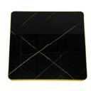 Ver imagem 3 de Conjunto Mesa de Jantar Redonda Venezia 70x70cm Preta com 2 Cadeiras Roma - All Black