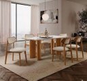 Ver imagem 4 de Sala de Jantar Moderna 6 Cadeiras Cristal - Imperial Móveis