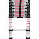 Ver imagem 1 de Escada Telescópica Alumínio 13 Degraus 3,80m Worker