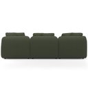 Ver mais imagens de Sofá 4 Lugares com Chaise Direito Sala Living 288cm Arlo F04 Linho Verde - Lyam Decor