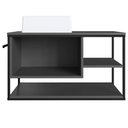 Ver imagem 2 de Gabinete de Banheiro Suspenso 80cm com Cuba Yuri Grafite Z54 - Mpozenato