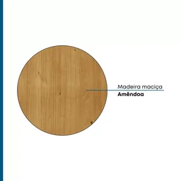 Mesa de Jantar Madeira Maciça Piazza  - 9