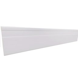 Rodapé de PVC 10cm x 15mm x 2,40m Master Bariri  - 3