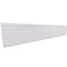 Rodapé de PVC 10cm x 15mm x 2,40m Master Bariri  - 3