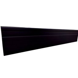 Rodapé de PVC 7cm x 15mm x 2,40m Master Bariri  - 1