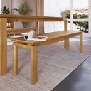 Ver imagem 2 de Banco Madeira Maciça Piazza Marrom/Amêndoa