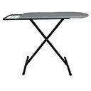 Ver imagem 1 de Tábua Mesa de Passar Roupa Dobrável e Regulável Grande Preta