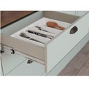 Ver imagem 5 de Cozinha Compacta Modulada 3 Peças 100% MDF 2 Armários Aéreos e Balcão com Tampo Iluminata Verde Mint