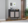 Aparador Buffet Tropical 2 Portas Preto - 1