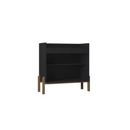 Aparador Buffet Tropical 2 Portas Preto - 3