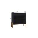 Ver imagem 4 de Aparador Buffet Tropical 2 Portas Preto